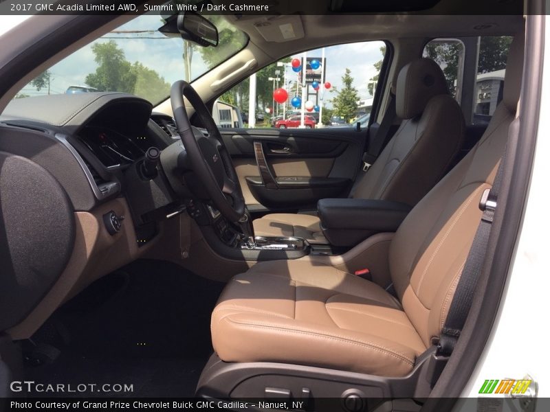  2017 Acadia Limited AWD Dark Cashmere Interior