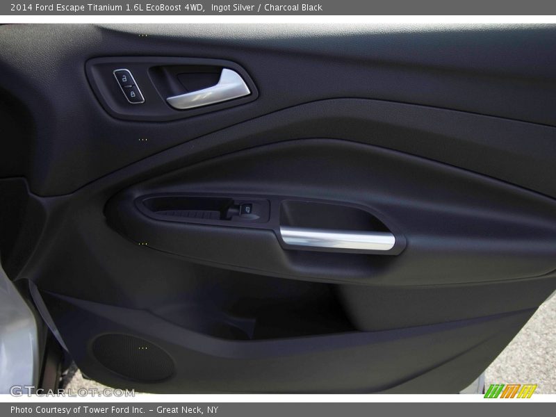 Ingot Silver / Charcoal Black 2014 Ford Escape Titanium 1.6L EcoBoost 4WD