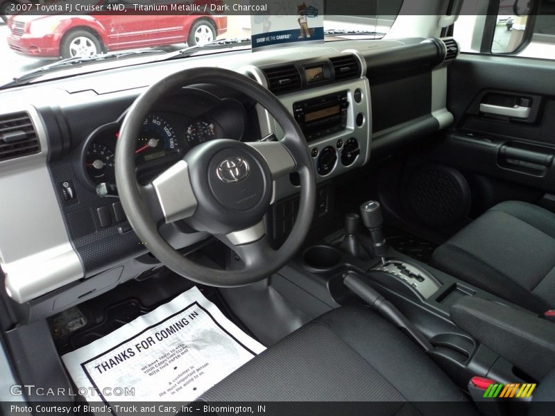 Titanium Metallic / Dark Charcoal 2007 Toyota FJ Cruiser 4WD