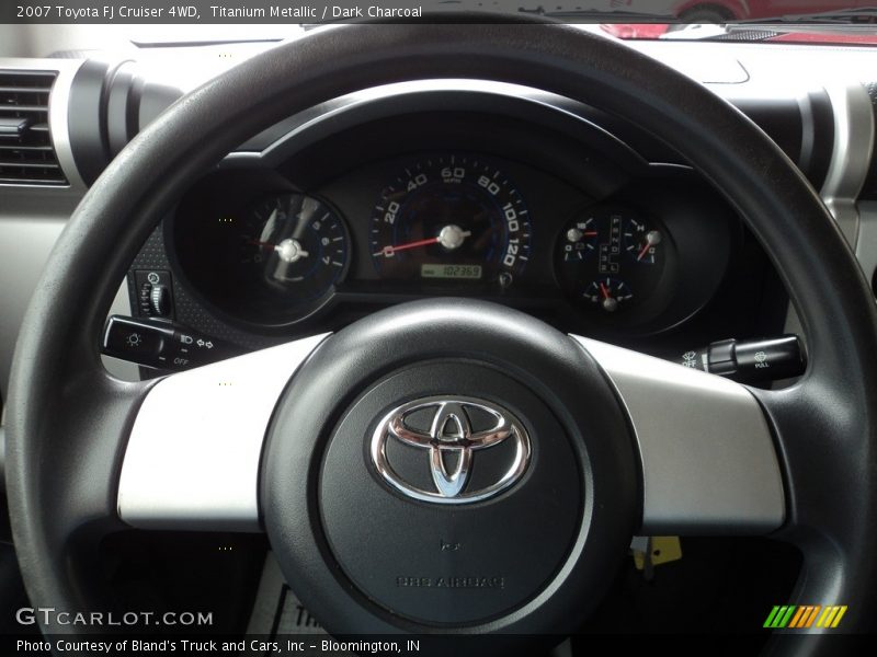 Titanium Metallic / Dark Charcoal 2007 Toyota FJ Cruiser 4WD