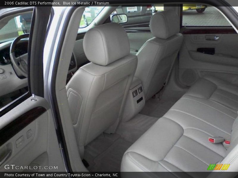 Blue Ice Metallic / Titanium 2006 Cadillac DTS Performance