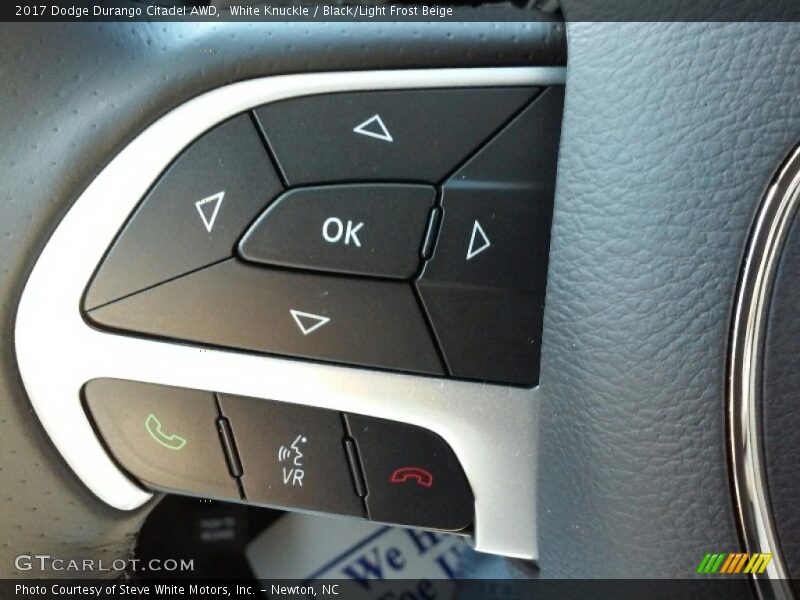 Controls of 2017 Durango Citadel AWD