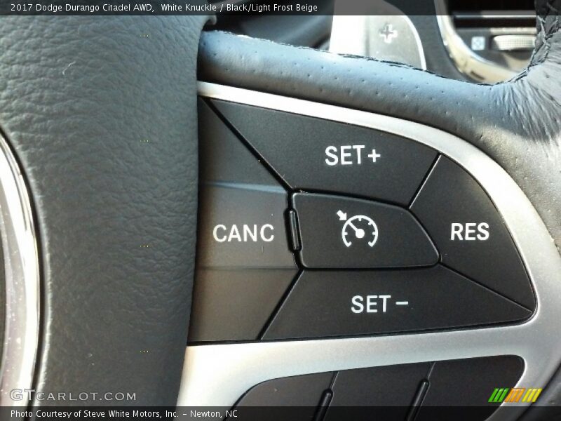 Controls of 2017 Durango Citadel AWD