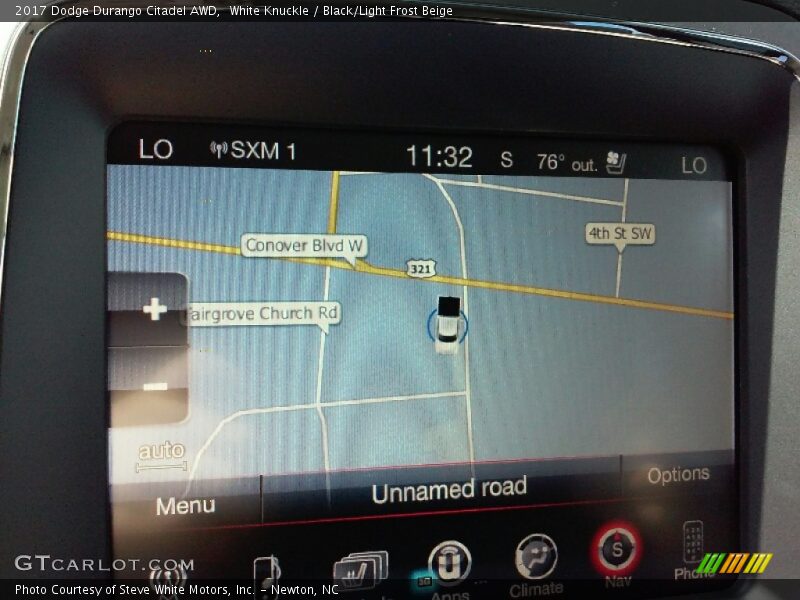 Navigation of 2017 Durango Citadel AWD