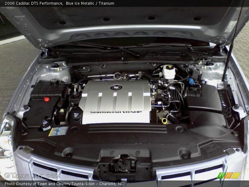 Blue Ice Metallic / Titanium 2006 Cadillac DTS Performance