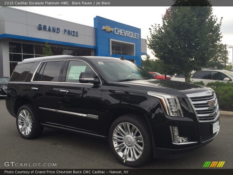 Black Raven / Jet Black 2016 Cadillac Escalade Platinum 4WD