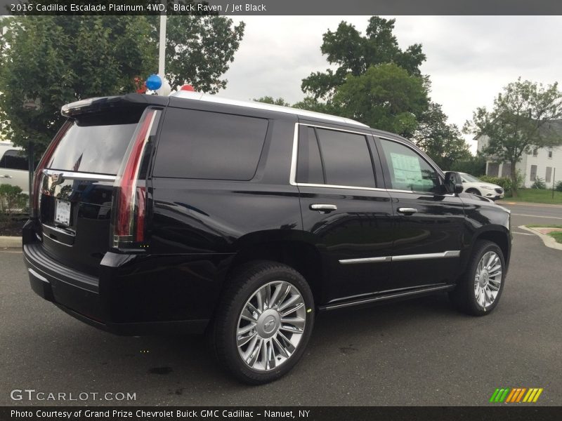 Black Raven / Jet Black 2016 Cadillac Escalade Platinum 4WD
