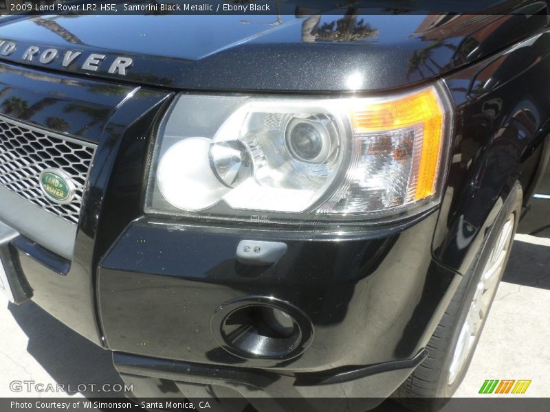 Santorini Black Metallic / Ebony Black 2009 Land Rover LR2 HSE