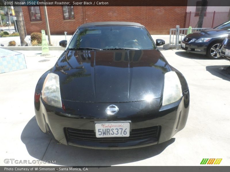 Super Black / Carbon 2005 Nissan 350Z Enthusiast Roadster