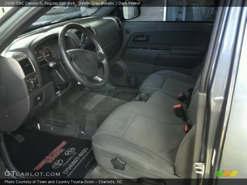 Stealth Gray Metallic / Dark Pewter 2006 GMC Canyon SL Regular Cab 4x4