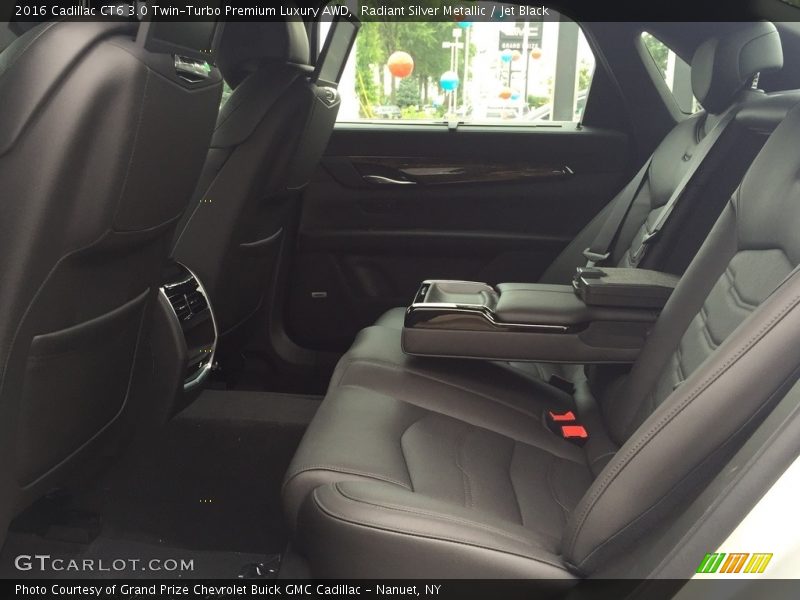 Radiant Silver Metallic / Jet Black 2016 Cadillac CT6 3.0 Twin-Turbo Premium Luxury AWD