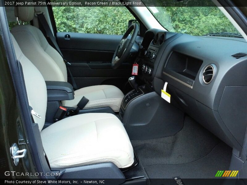 Front Seat of 2017 Patriot 75th Anniversary Edition