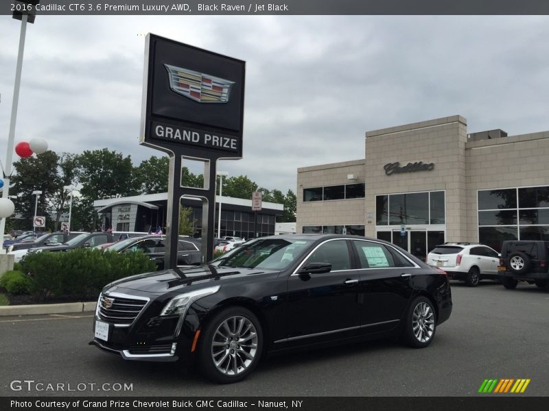 Black Raven / Jet Black 2016 Cadillac CT6 3.6 Premium Luxury AWD