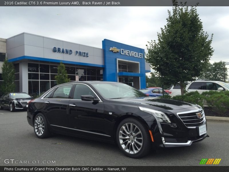 Black Raven / Jet Black 2016 Cadillac CT6 3.6 Premium Luxury AWD