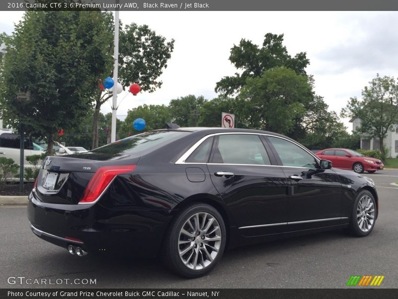 Black Raven / Jet Black 2016 Cadillac CT6 3.6 Premium Luxury AWD