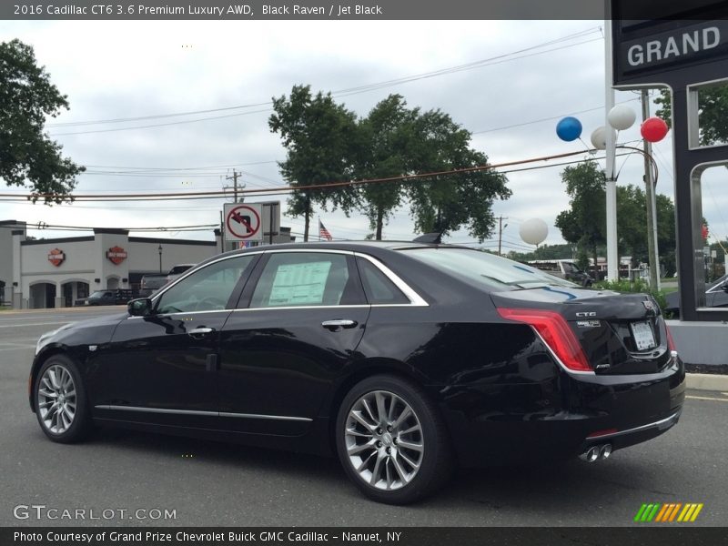 Black Raven / Jet Black 2016 Cadillac CT6 3.6 Premium Luxury AWD