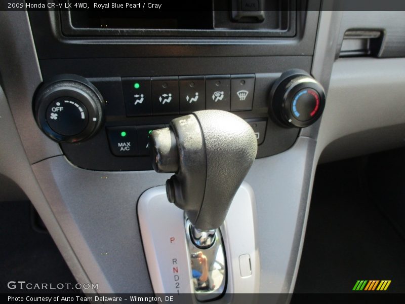 Royal Blue Pearl / Gray 2009 Honda CR-V LX 4WD