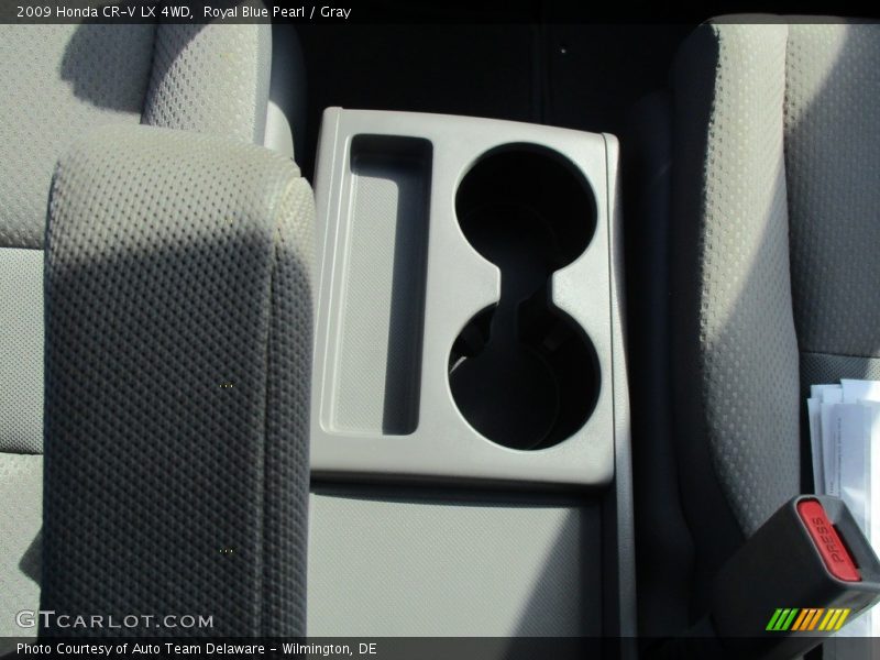 Royal Blue Pearl / Gray 2009 Honda CR-V LX 4WD