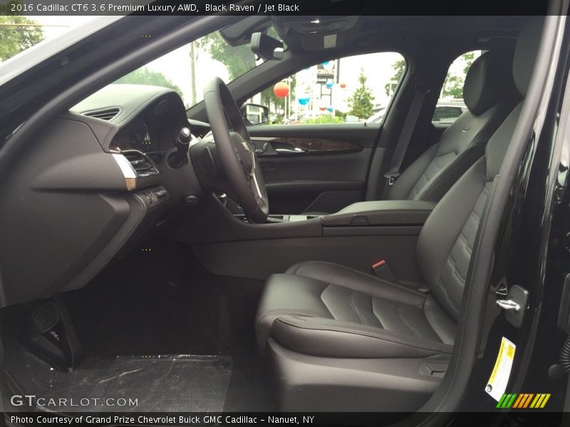 Black Raven / Jet Black 2016 Cadillac CT6 3.6 Premium Luxury AWD