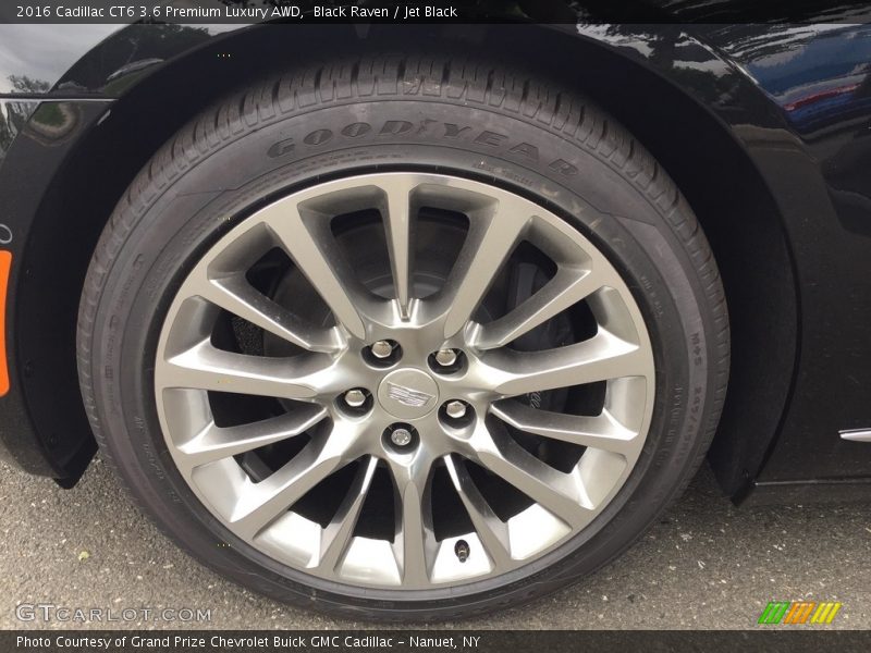 Black Raven / Jet Black 2016 Cadillac CT6 3.6 Premium Luxury AWD