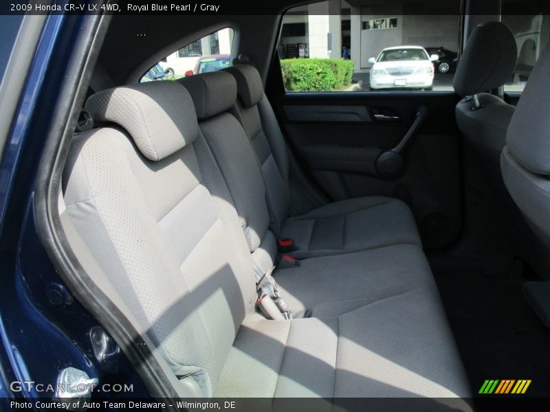 Royal Blue Pearl / Gray 2009 Honda CR-V LX 4WD