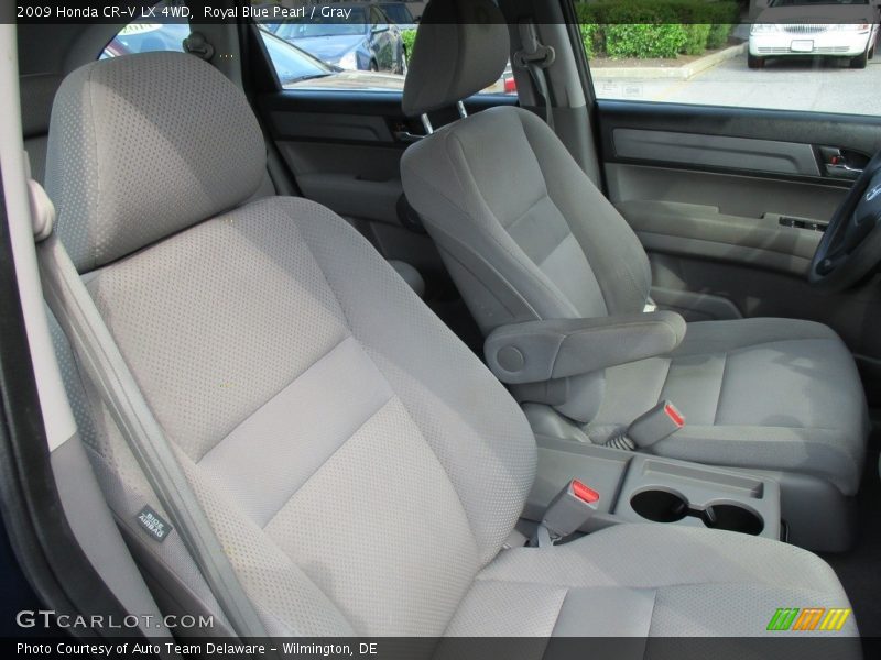 Royal Blue Pearl / Gray 2009 Honda CR-V LX 4WD