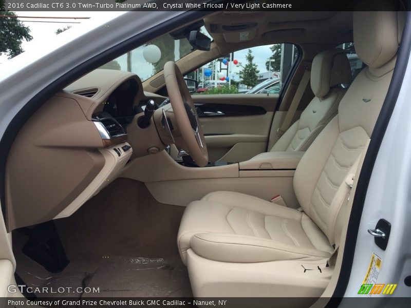  2016 CT6 3.0 Twin-Turbo Platinum AWD Very Light Cashmere Interior