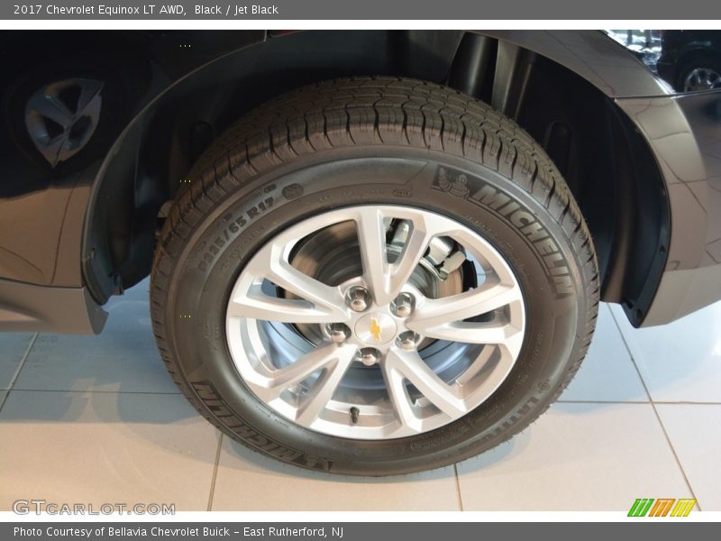 Black / Jet Black 2017 Chevrolet Equinox LT AWD