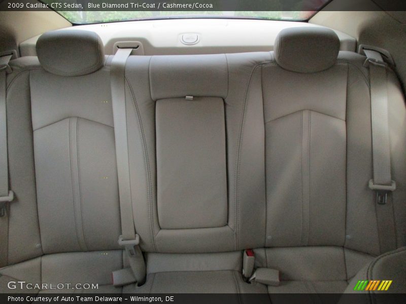 Blue Diamond Tri-Coat / Cashmere/Cocoa 2009 Cadillac CTS Sedan