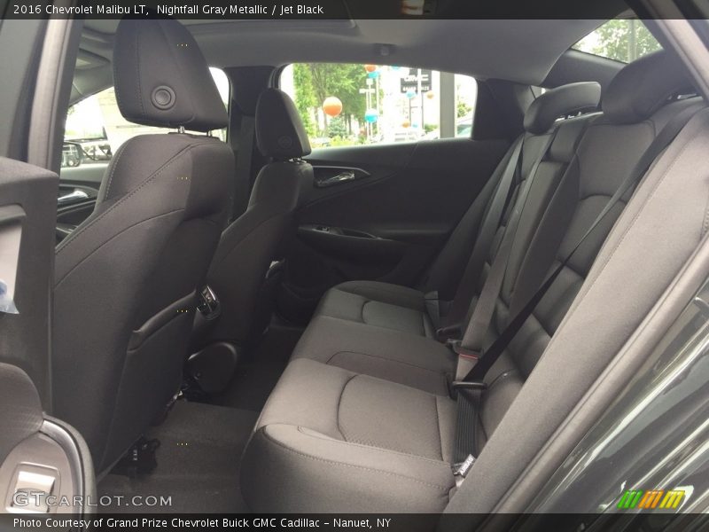 Nightfall Gray Metallic / Jet Black 2016 Chevrolet Malibu LT