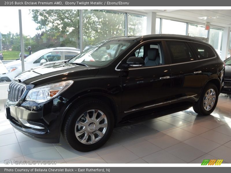 Ebony Twilight Metallic / Ebony/Ebony 2016 Buick Enclave Premium AWD