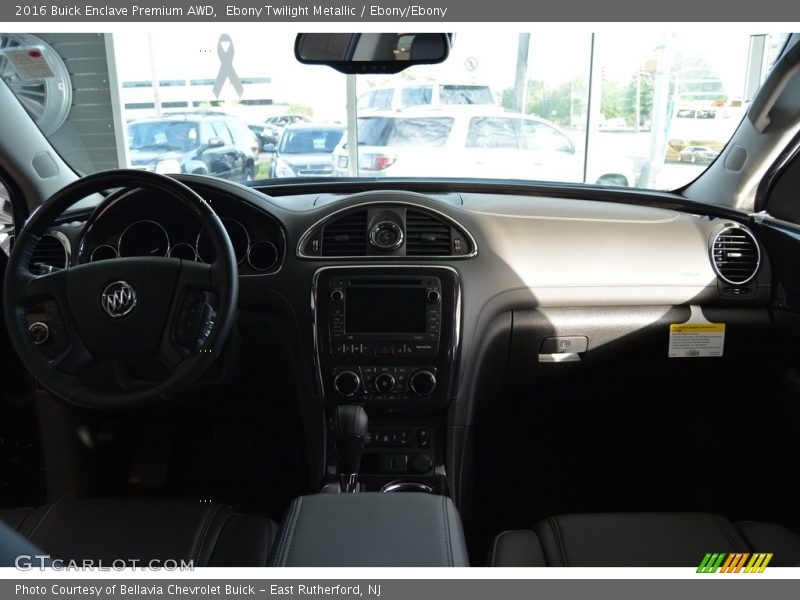 Ebony Twilight Metallic / Ebony/Ebony 2016 Buick Enclave Premium AWD