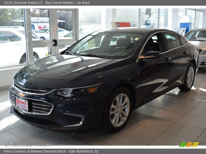 Blue Velvet Metallic / Jet Black 2016 Chevrolet Malibu LT
