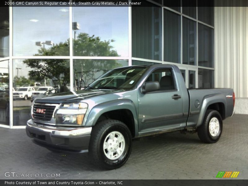 Stealth Gray Metallic / Dark Pewter 2006 GMC Canyon SL Regular Cab 4x4