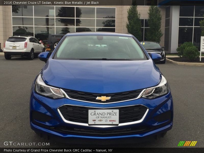 Kinetic Blue Metallic / Jet Black 2016 Chevrolet Cruze LT Sedan