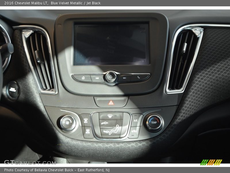 Blue Velvet Metallic / Jet Black 2016 Chevrolet Malibu LT