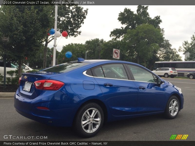 Kinetic Blue Metallic / Jet Black 2016 Chevrolet Cruze LT Sedan