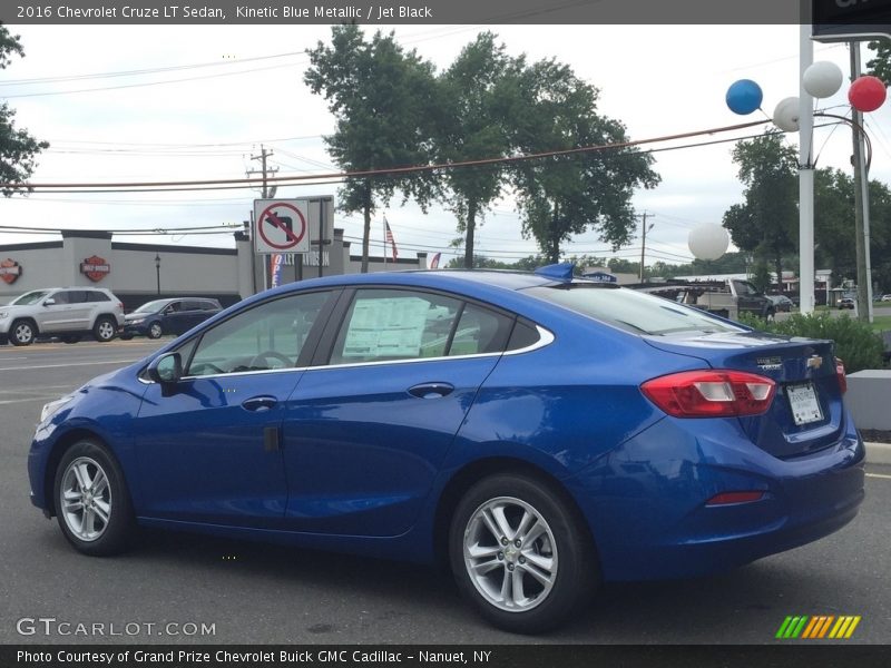 Kinetic Blue Metallic / Jet Black 2016 Chevrolet Cruze LT Sedan