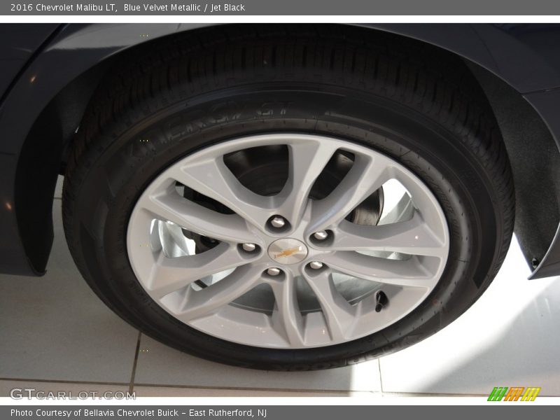 Blue Velvet Metallic / Jet Black 2016 Chevrolet Malibu LT