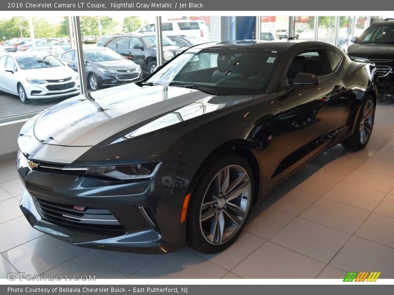 Nightfall Gray Metallic / Jet Black 2016 Chevrolet Camaro LT Coupe