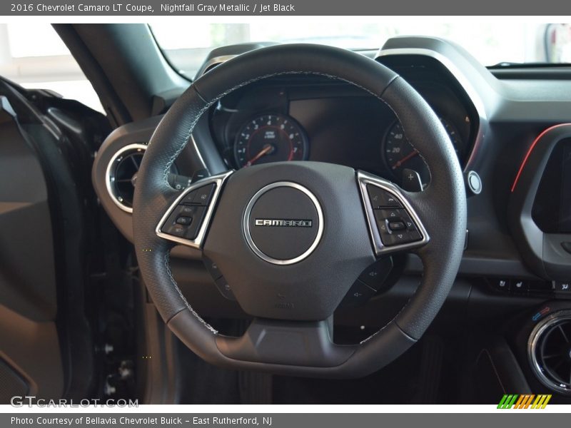 Nightfall Gray Metallic / Jet Black 2016 Chevrolet Camaro LT Coupe