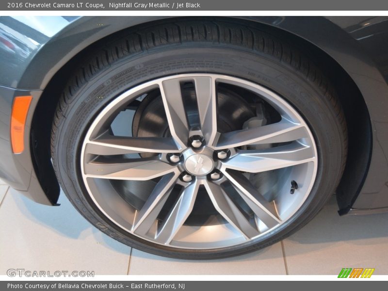 Nightfall Gray Metallic / Jet Black 2016 Chevrolet Camaro LT Coupe
