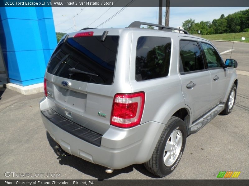 Ingot Silver Metallic / Stone 2010 Ford Escape XLT V6 4WD