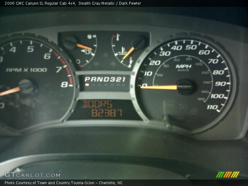 Stealth Gray Metallic / Dark Pewter 2006 GMC Canyon SL Regular Cab 4x4