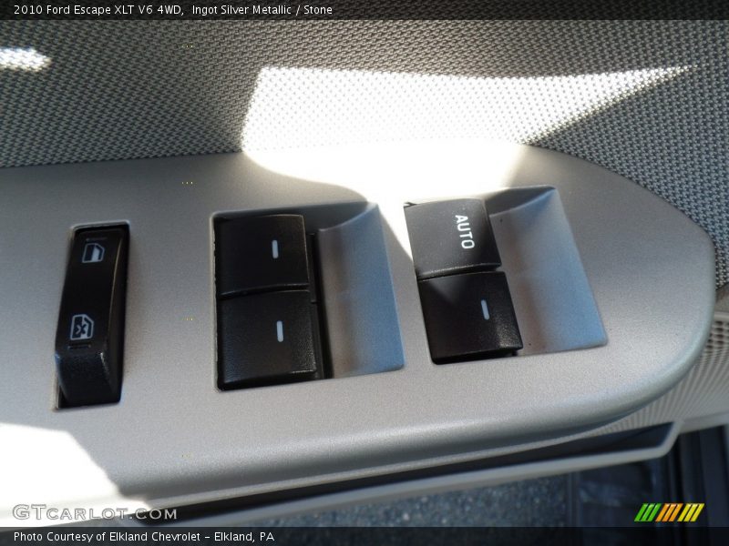 Ingot Silver Metallic / Stone 2010 Ford Escape XLT V6 4WD
