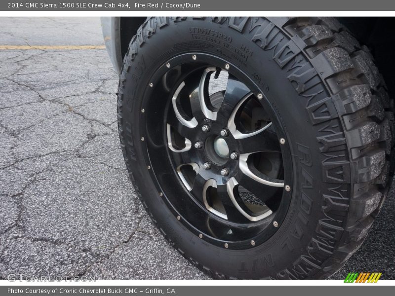 Fire Red / Cocoa/Dune 2014 GMC Sierra 1500 SLE Crew Cab 4x4
