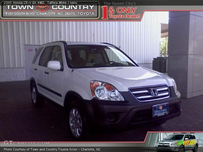 Taffeta White / Ivory 2005 Honda CR-V EX 4WD