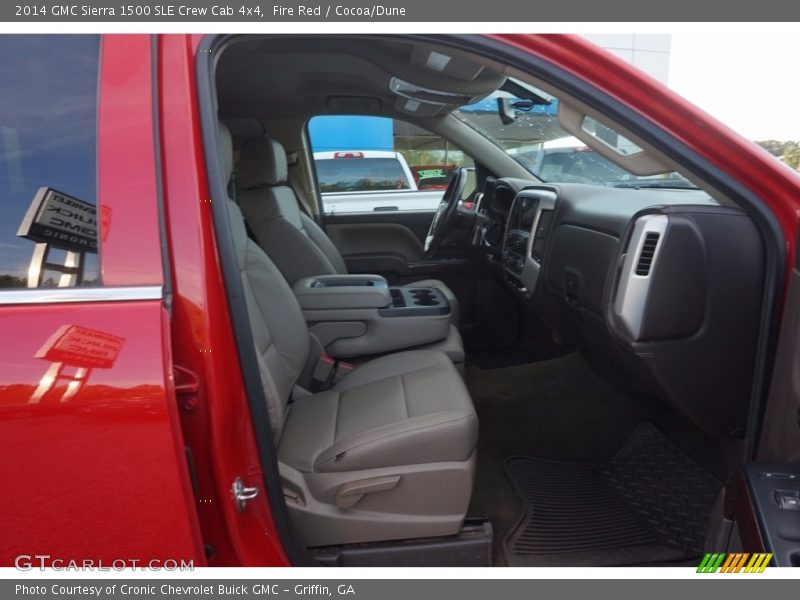 Fire Red / Cocoa/Dune 2014 GMC Sierra 1500 SLE Crew Cab 4x4