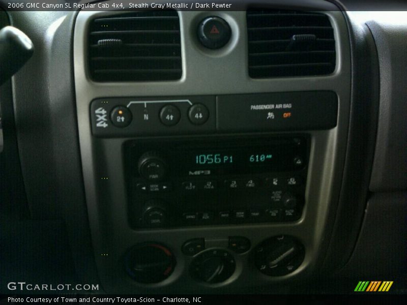 Stealth Gray Metallic / Dark Pewter 2006 GMC Canyon SL Regular Cab 4x4