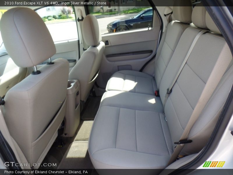 Ingot Silver Metallic / Stone 2010 Ford Escape XLT V6 4WD